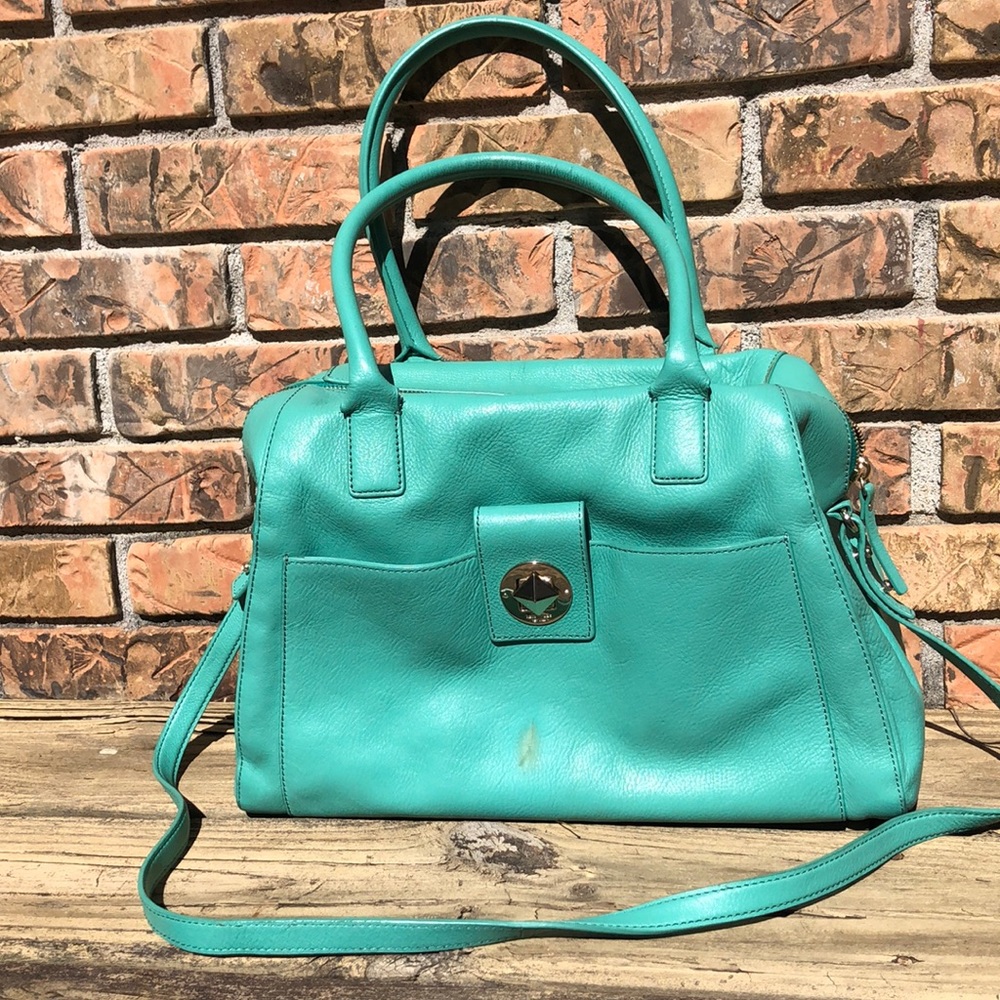 Kate Spade Large Zip Top Leather Purse
